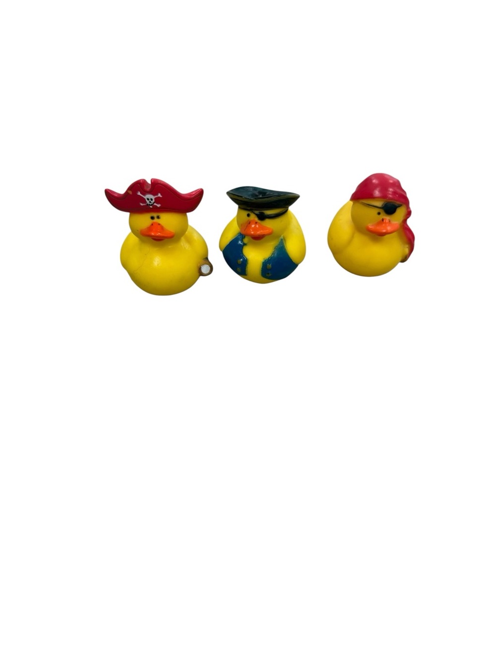 Set of 9 Yellow Pirate & Sailor Rubber Duck Toys - Picture 3 of 4